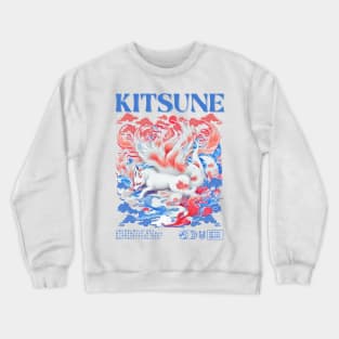 Kitsune Fox Crewneck Sweatshirt